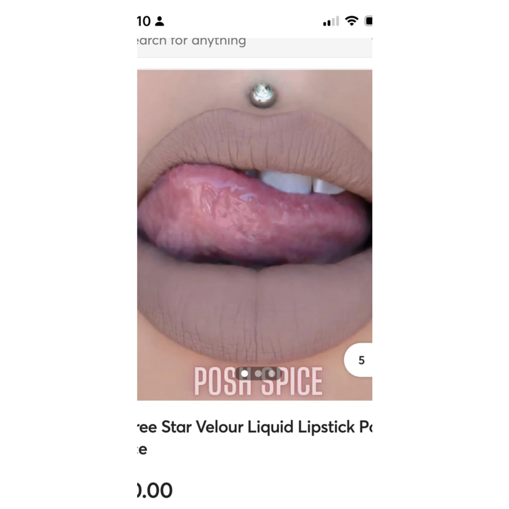 NIB Jeffree Star POSH SPICE Velour Liquid Lipstick